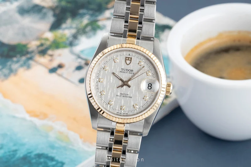 Tudor Prince Date steel / gold automatic men's watch 74033 [2601564]