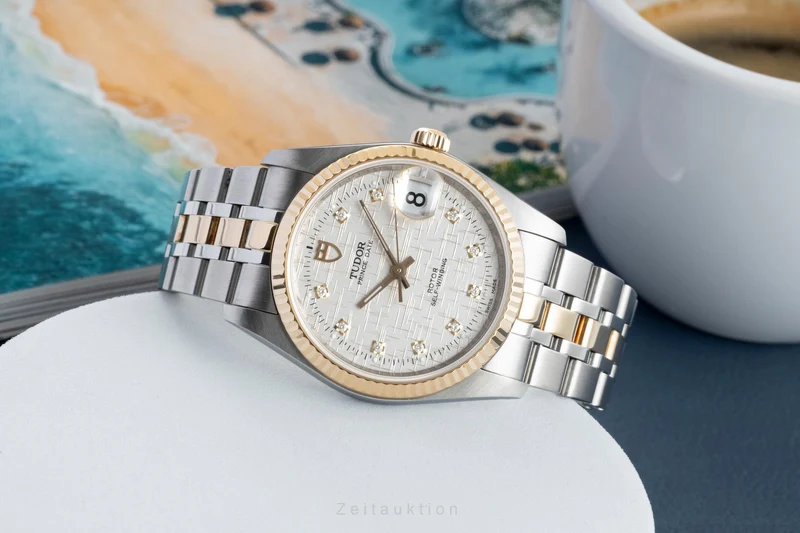 Tudor Prince Date steel / gold automatic men's watch 74033 [2601564]
