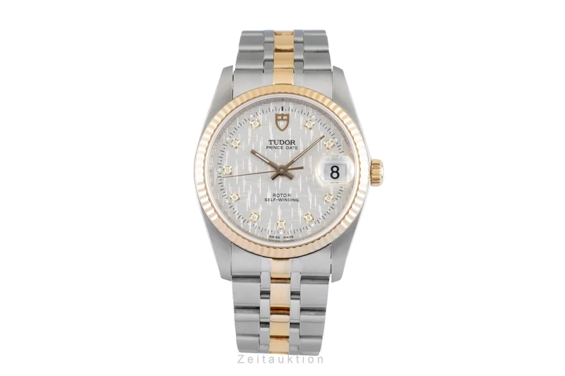 Tudor Prince Date steel / gold automatic men's watch 74033 [2601564]