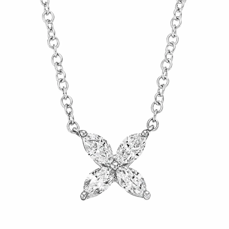 Looi & Co Necklace White Gold (18k) 4M573W8-1