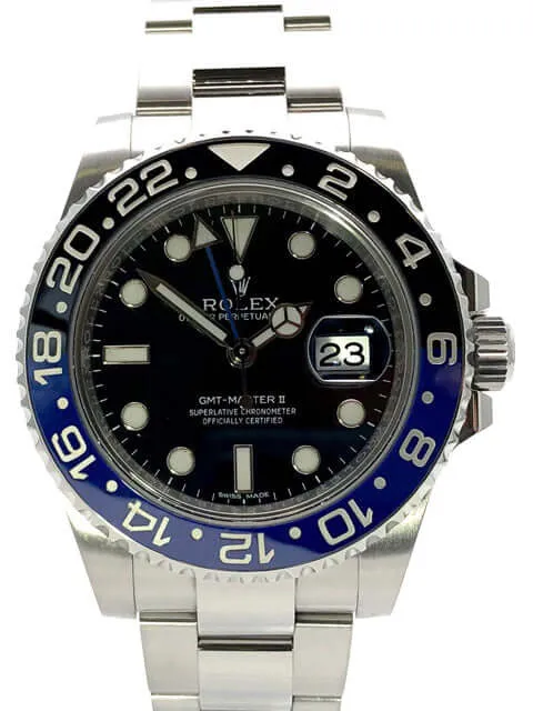 Rolex GMT Master II Edelstahl 116710BLNR aus 2016 LC100