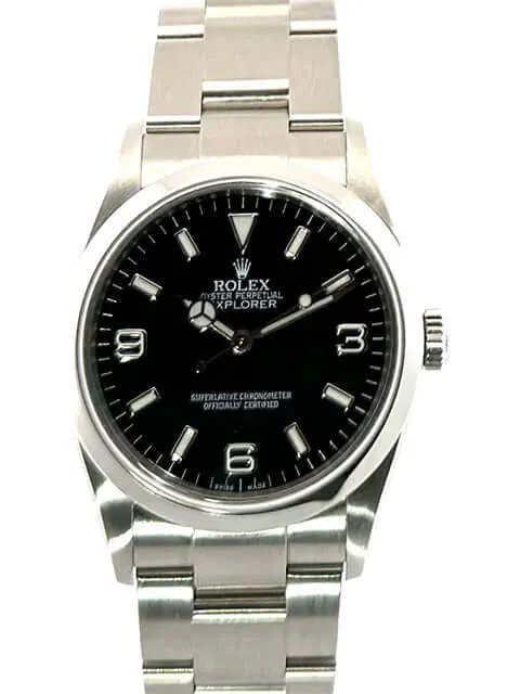 Rolex Explorer I Edelstahl 36 Ref. 114270
