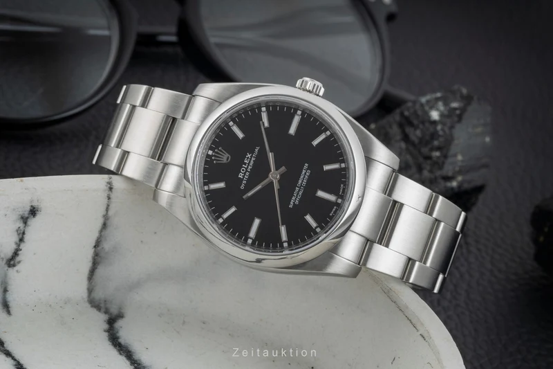 Rolex Oyster Perpetual steel automatic men's watch 114200 [2601389]