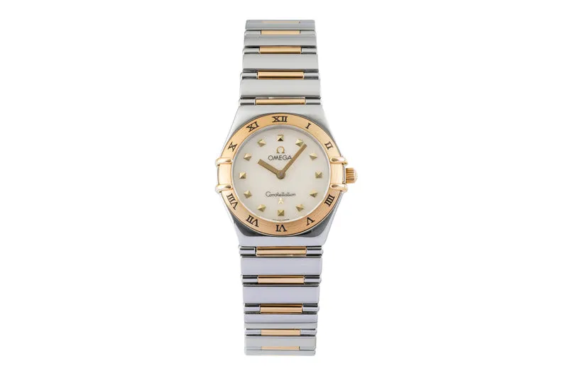 Omega Constellation steel / gold quartz women's watch 1371.71.00 [2601672]