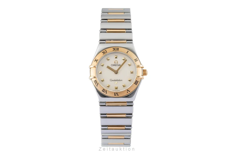 Omega Constellation steel / gold quartz women's watch 1371.71.00 [2601672]