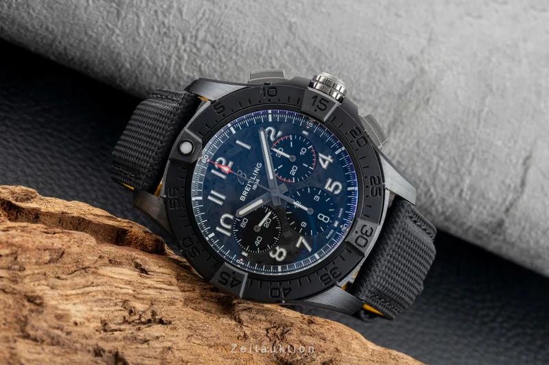 Breitling Avenger chronograph ceramic / titanium automatic men's watch SB0147 LP: 9600EUR [2601727]