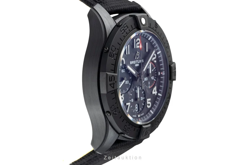 Breitling Avenger chronograph ceramic / titanium automatic men's watch SB0147 LP: 9600EUR [2601727]