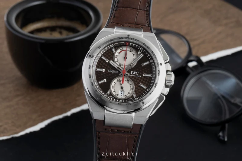 IWC Ingenieur chronograph steel automatic men's watch IW378511 Limited [2601748]