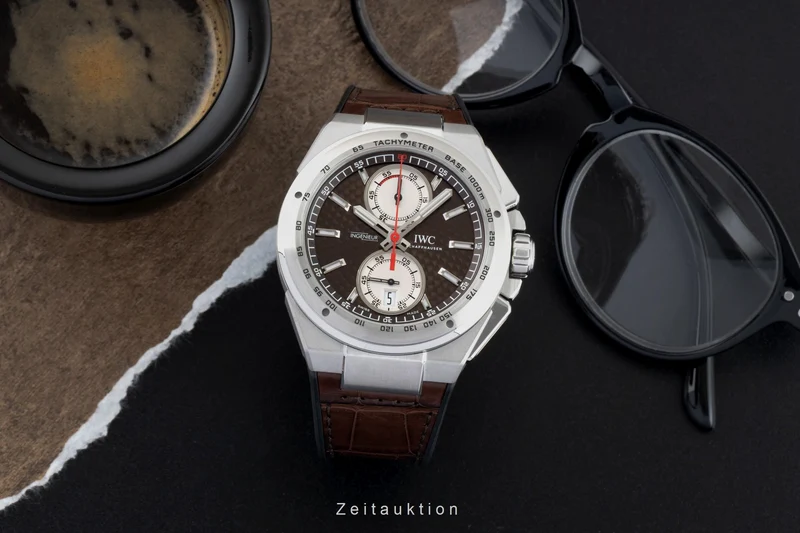 IWC Ingenieur chronograph steel automatic men's watch IW378511 Limited [2601748]