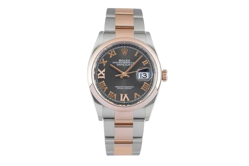 Rolex Datejust steel / gold automatic men's watch 126201 [2601432]