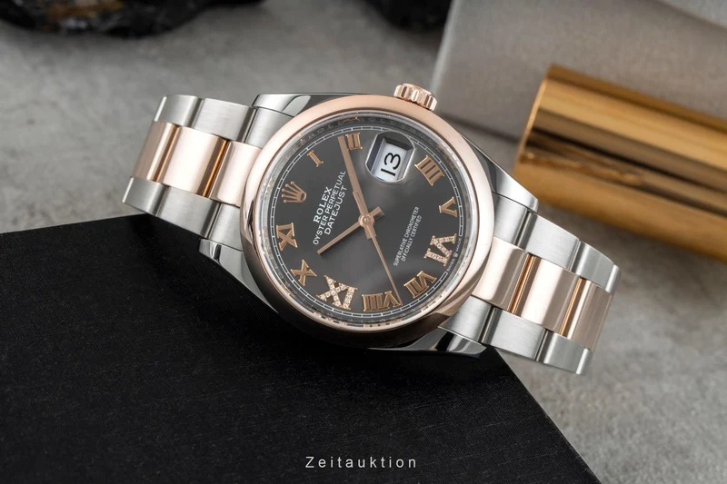Rolex Datejust steel / gold automatic men's watch 126201 [2601432]