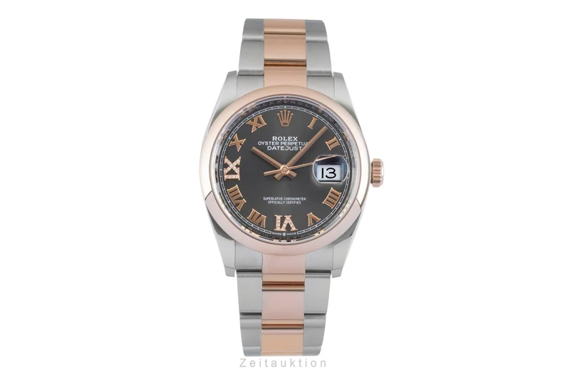 Rolex Datejust steel / gold automatic men's watch 126201 [2601432]