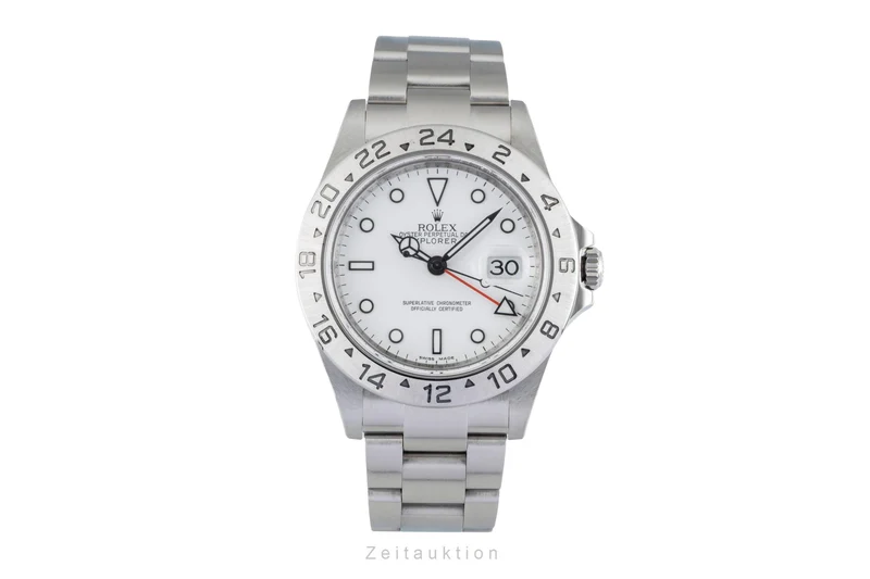 Rolex Explorer II steel automatic men's watch 16570T [2601635]