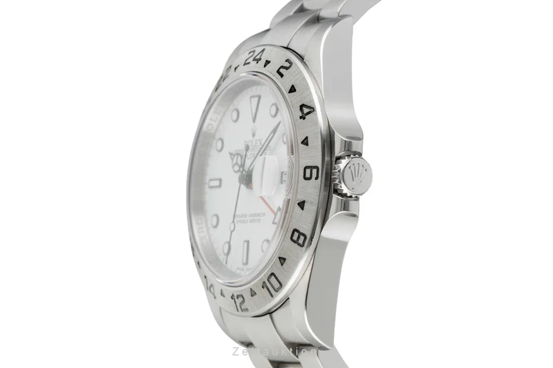 Rolex Explorer II steel automatic men's watch 16570T [2601635]