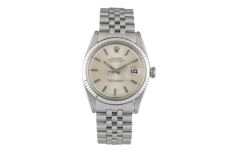 Rolex Datejust steel / white gold automatic men's watch 1601 Vintage [2601408]
