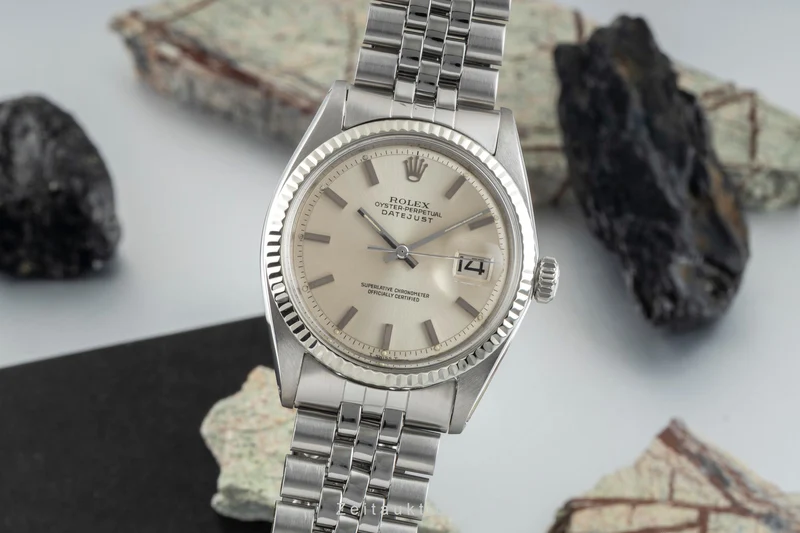 Rolex Datejust steel / white gold automatic men's watch 1601 Vintage [2601408]