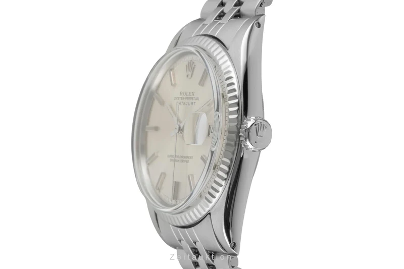 Rolex Datejust steel / white gold automatic men's watch 1601 Vintage [2601408]