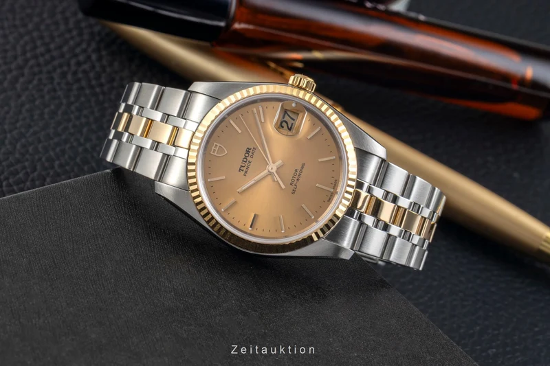 Tudor Prince Date steel / gold automatic men's watch 74033 [2601575]
