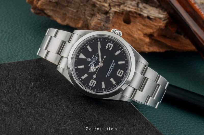 Rolex Explorer steel automatic men's watch 124270 [2601779]