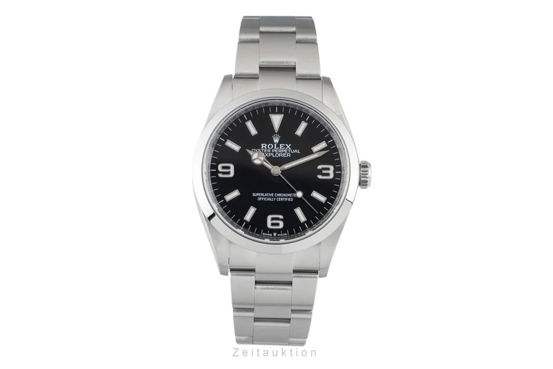 Rolex Explorer steel automatic men's watch 124270 [2601779]