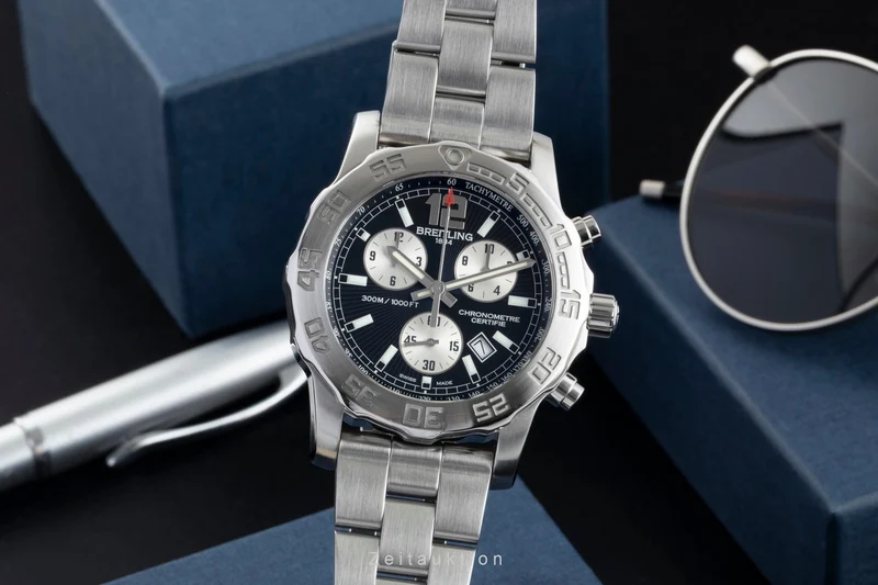 Breitling Colt Chronograph II chronograph steel quartz men's watch A73387 [2601728]