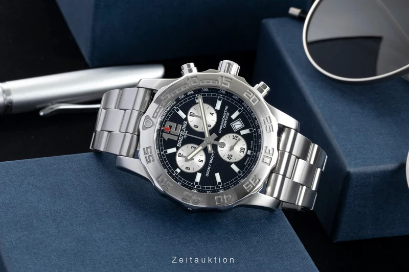 Breitling Colt Chronograph II chronograph steel quartz men's watch A73387 [2601728]