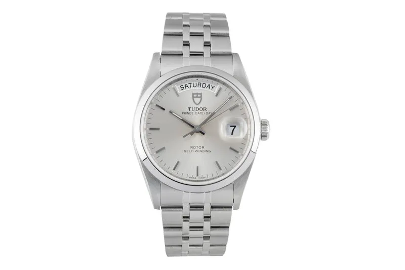 Tudor Date-Day steel automatic men's watch 76200 [2601674]