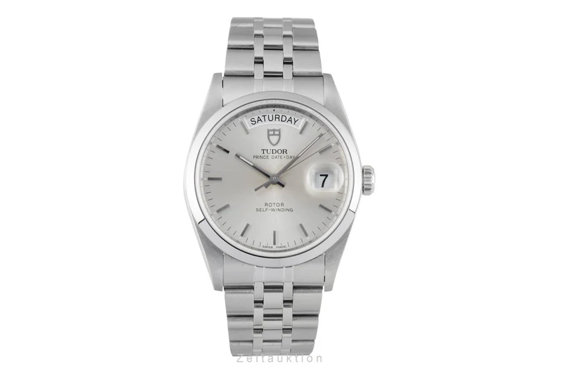 Tudor Date-Day steel automatic men's watch 76200 [2601674]