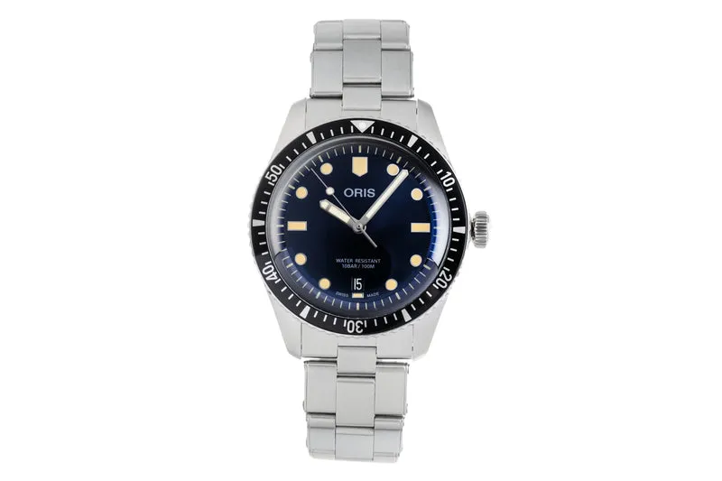 Oris Divers Sixty-Five steel automatic men's watch 01 733 7707 4055-07 8 20 18 [2601688]