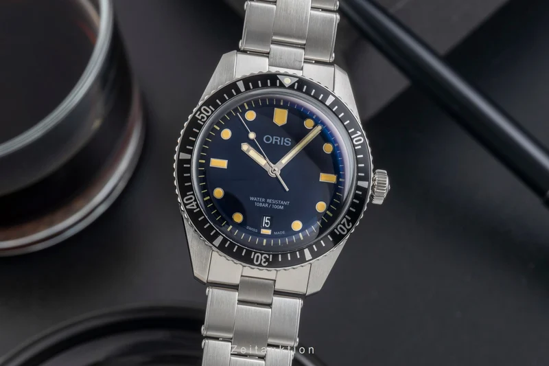 Oris Divers Sixty-Five steel automatic men's watch 01 733 7707 4055-07 8 20 18 [2601688]