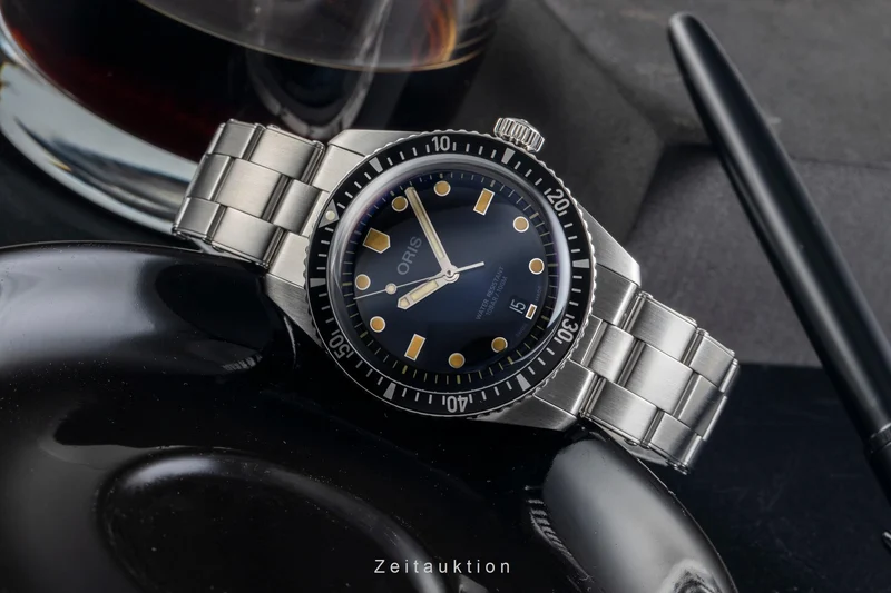 Oris Divers Sixty-Five steel automatic men's watch 01 733 7707 4055-07 8 20 18 [2601688]