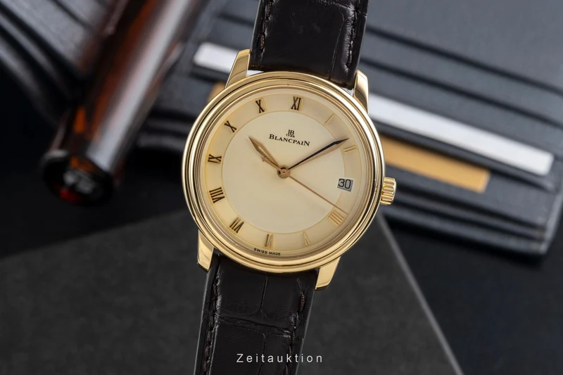 Blancpain Villeret 18 ct gold automatic men's watch 1158 Limited [2601647]