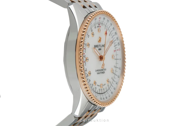 Breitling Navitimer steel / gold automatic women's watch U17395 [2601253]