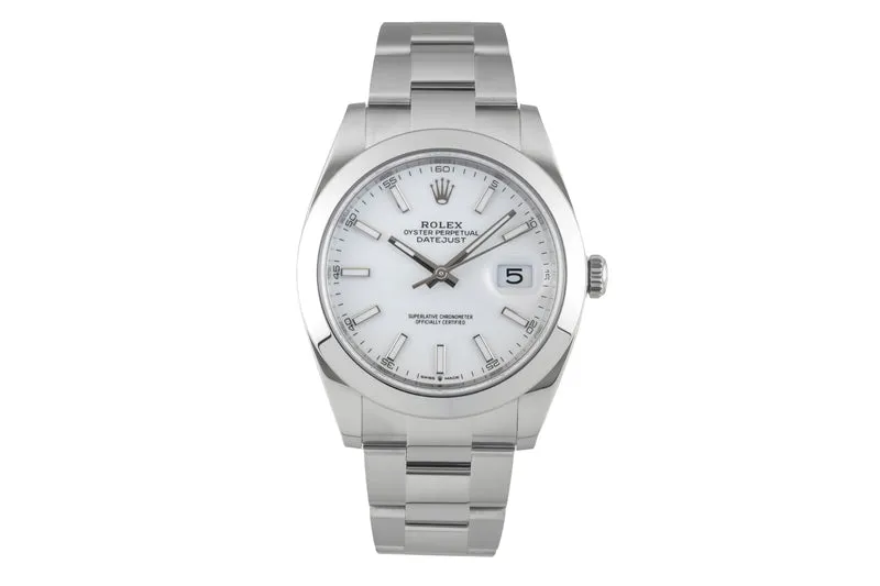 Rolex Datejust steel automatic men's watch 126300 [2601958]