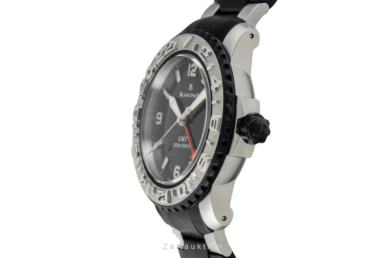 Blancpain Fifty Fathoms Steel / rubber automatic men's watch 2250-6530-66 [2600271]