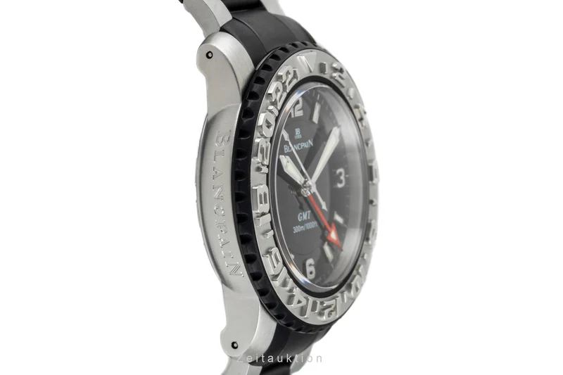 Blancpain Fifty Fathoms Steel / rubber automatic men's watch 2250-6530-66 [2600271]