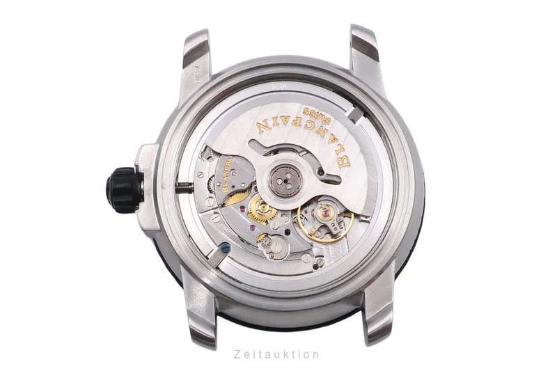 Blancpain Fifty Fathoms Steel / rubber automatic men's watch 2250-6530-66 [2600271]