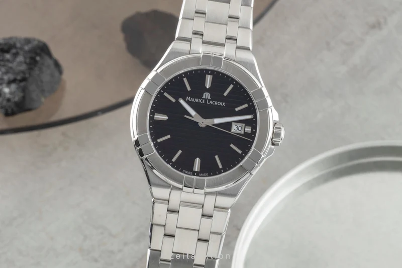 Maurice Lacroix Aikon steel quartz men's watch AI1008-SS002-33 [2601626]