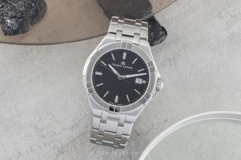 Maurice Lacroix Aikon steel quartz men's watch AI1008-SS002-33 [2601626]