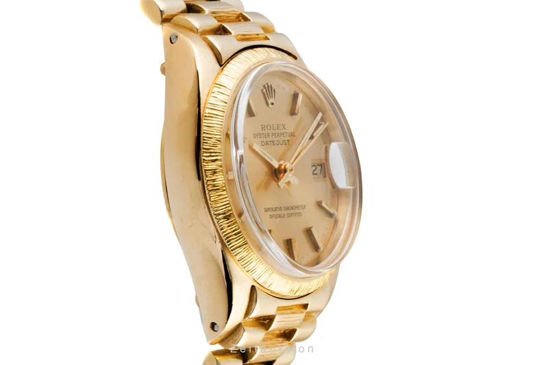 Rolex Lady Datejust 18 ct gold automatic women's watch 6927 Vintage [2601670]