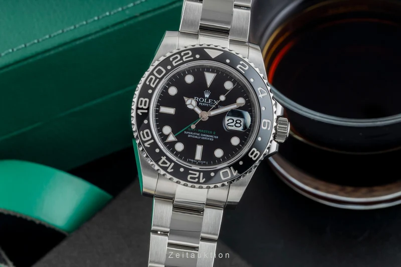 Rolex GMT-Master II steel automatic men's watch 116710LN [2601492]