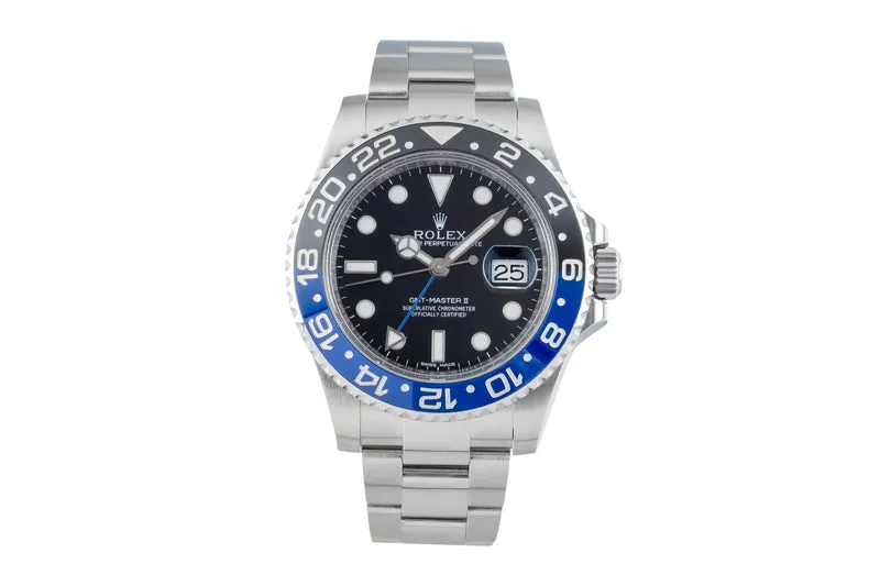 Rolex GMT-Master II steel automatic men's watch 116710BLNR [2601759]