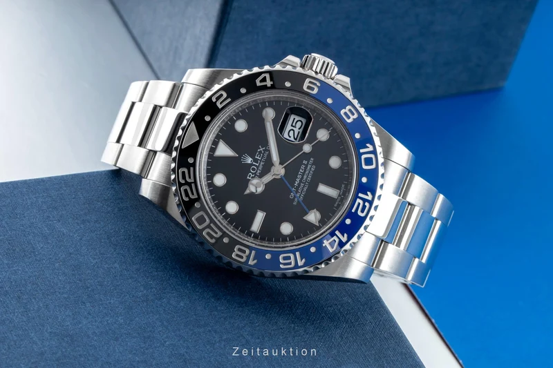 Rolex GMT-Master II steel automatic men's watch 116710BLNR [2601759]