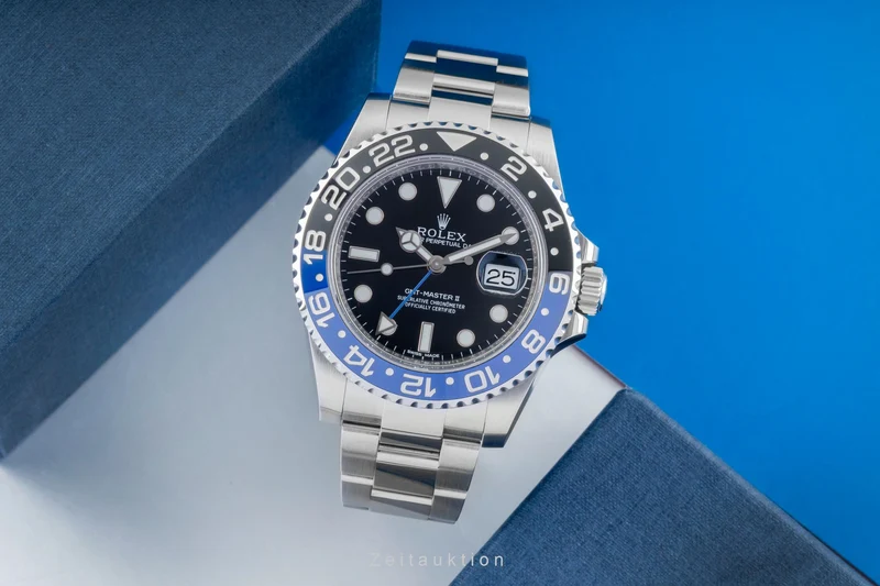 Rolex GMT-Master II steel automatic men's watch 116710BLNR [2601759]