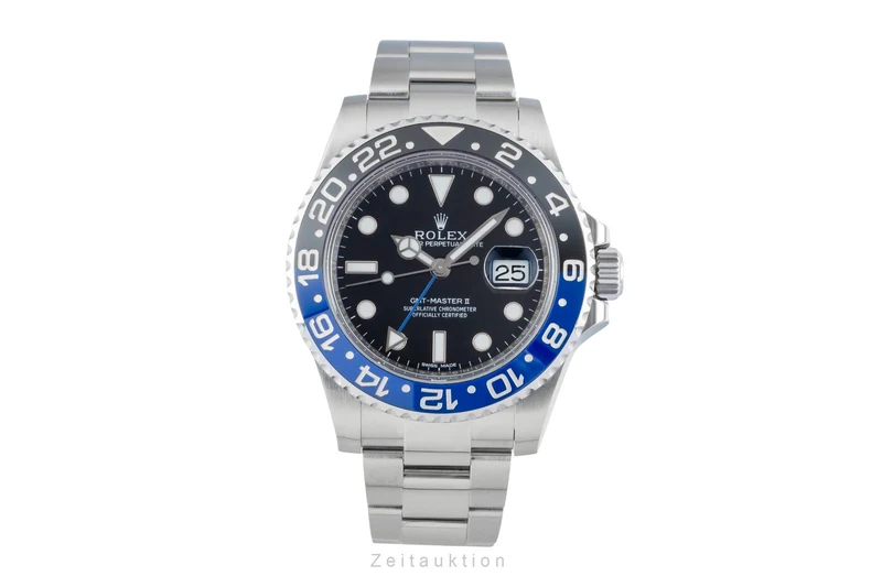 Rolex GMT-Master II steel automatic men's watch 116710BLNR [2601759]