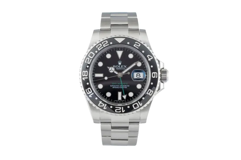 Rolex GMT-Master II steel automatic men's watch 116710LN [2601214]