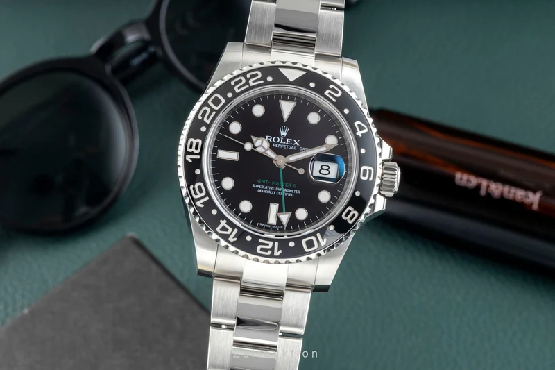 Rolex GMT-Master II steel automatic men's watch 116710LN [2601214]