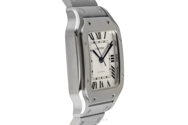 Cartier Santos steel automatic men's watch WSSA0029 LP: 8050EUR [2601644]