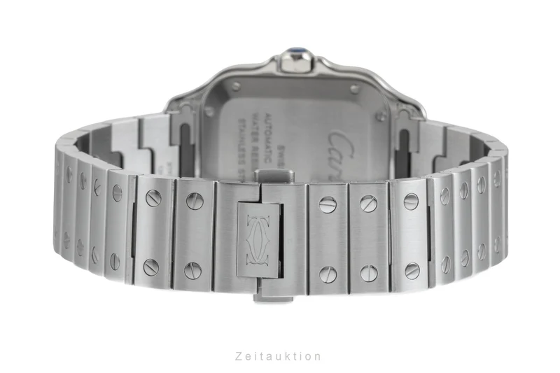 Cartier Santos steel automatic men's watch WSSA0029 LP: 8050EUR [2601644]