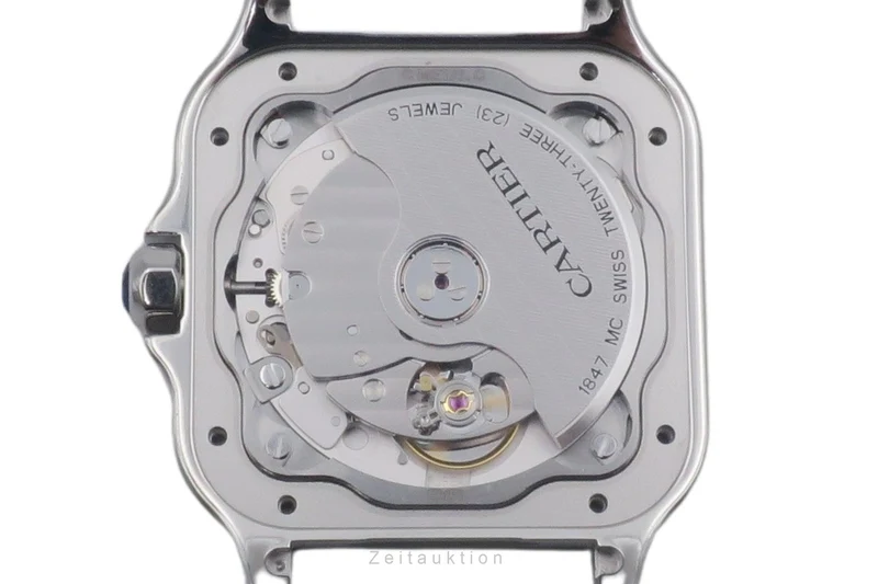 Cartier Santos steel automatic men's watch WSSA0029 LP: 8050EUR [2601644]